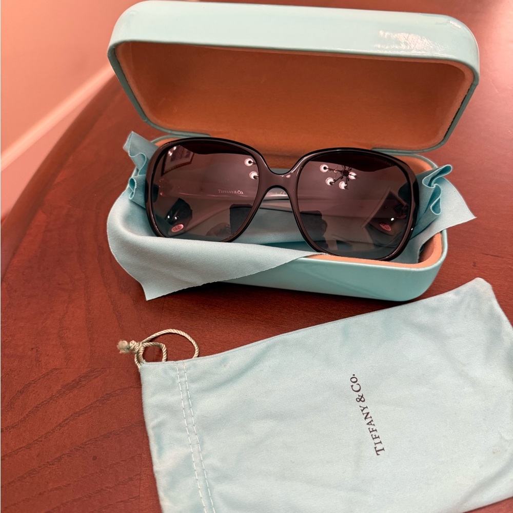 Tiffany & Co. Elegant Black Sunglasses